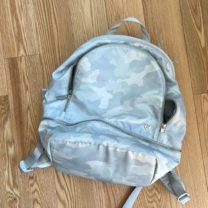 Lululemon backpack white camo